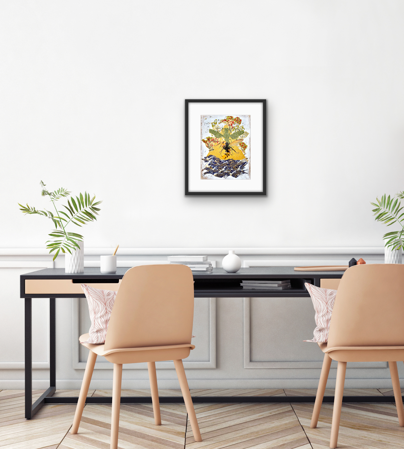 108. Caution Hornet Print