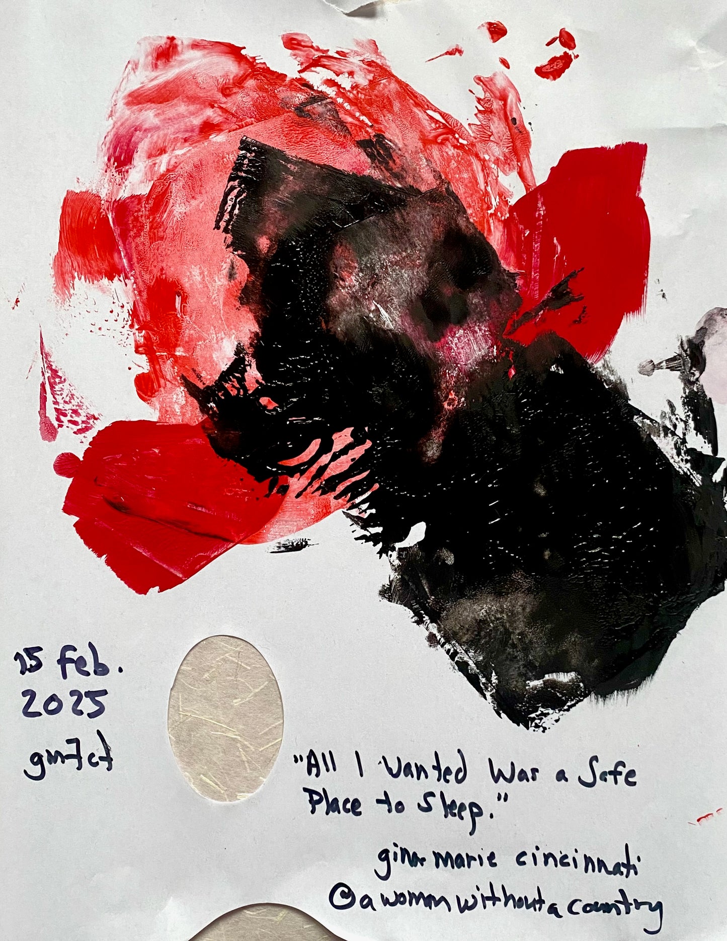 AE All I Wanted Was a Safe Place To Sleep WR