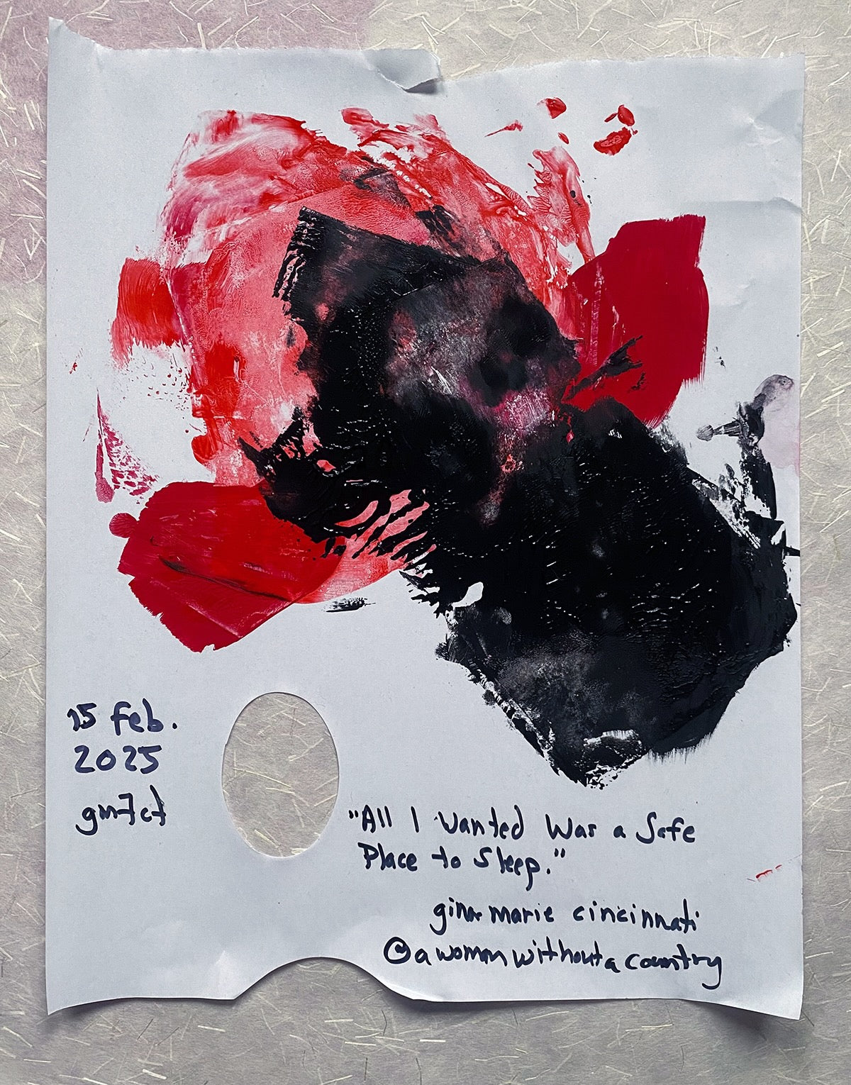 AE All I Wanted Was a Safe Place To Sleep WR