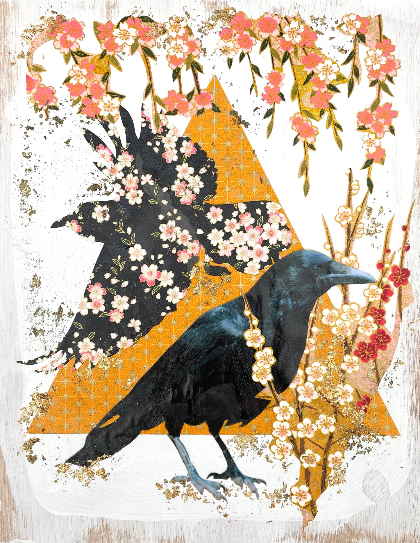 32. Caution Crow Print